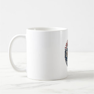 Frihetskam Patriotisk Patriotisk Heraldik Vapen Kaffemugg