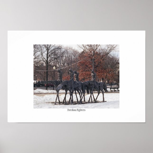 Frihetskämpar Poster (Framsidan)
