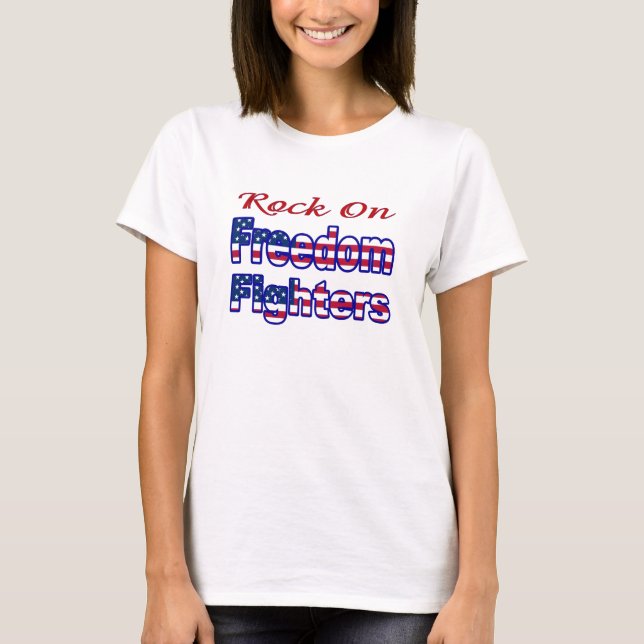 FRIHETSKÄMPAR TEE SHIRT (Framsida)