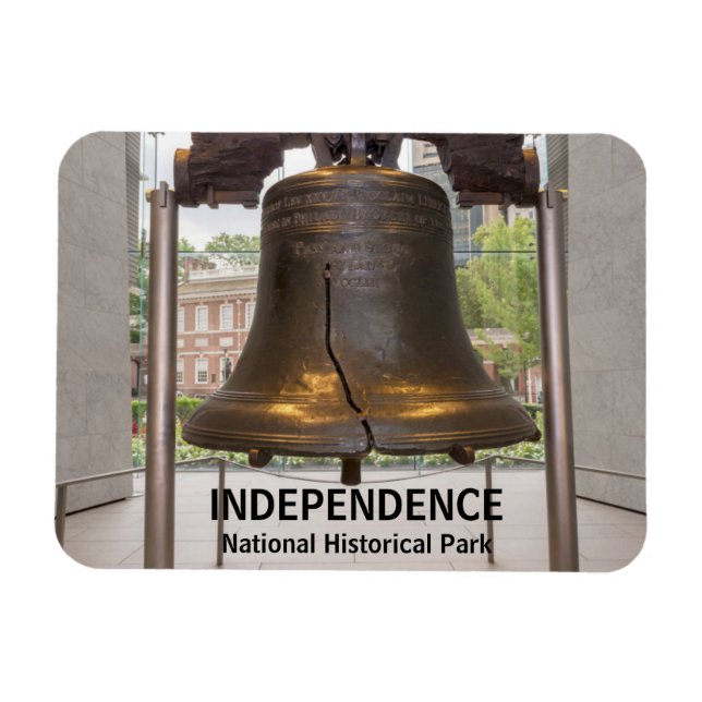 Frihetsklockan, Philadelphia, Pennsylvania Magnet (Horisontell)