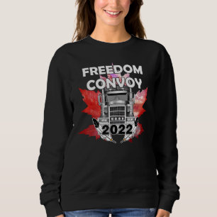 Frihetskonvoj 2022 till stöd för lastbilsförarnas t shirt