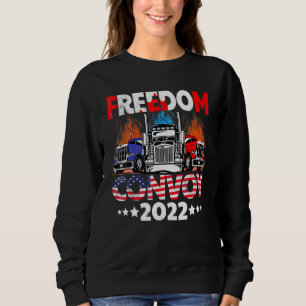Frihetskonvoj 2022 till stöd för lastbilsförarnas t shirt