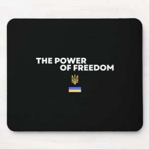 Frihetskraften Trident Ukrainsk Flagg Symbol Musmatta