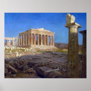 Frihetskyrkan i Parthenon 1871 Poster