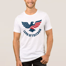 Frihetsmark - örnkonst t shirt