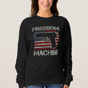 Frihetsmaskin Pro Vapen 2:a Förändring Pistol USA T Shirt
