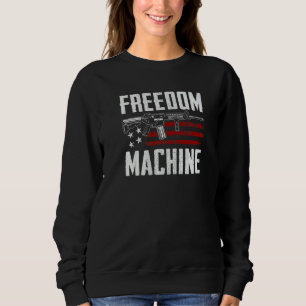 Frihetsmaskin Pro Vapen Ar15 Usa 2:a Tillägget T Shirt