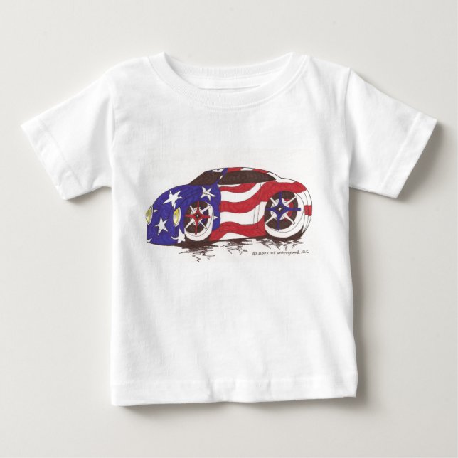 "Frihetsmobil" TM-Barn Tee (Framsida)
