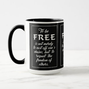 Frihetsofferten mugg