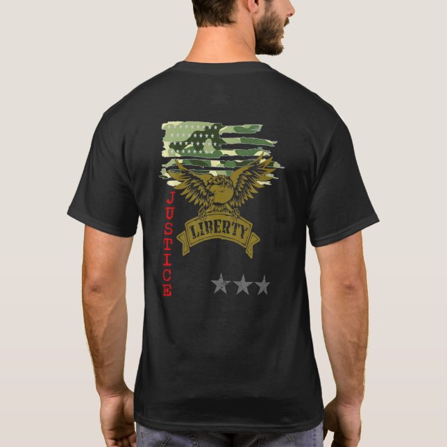 Frihetspartiet i USA T Shirt (Baksida)