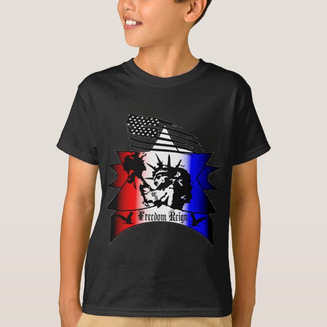 Frihetsregeringstid T-shirt (Framsida)