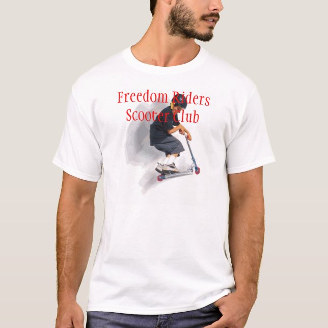 Frihetsryttareskjorta Tee Shirt (Framsida)