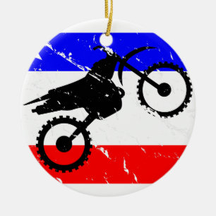 FrihetsSmuts-Cykel VÄDERKORN Julgransprydnad Keramik