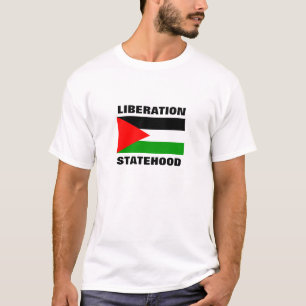 FRIHETSSTATEHOOD FÖR den PALESTINA t-skjortan T-shirt