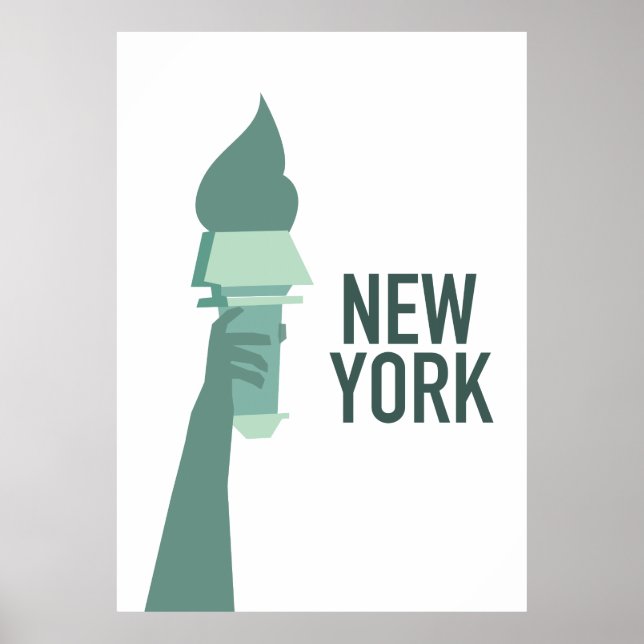 Frihetsstatyn i New York Poster (Framsidan)