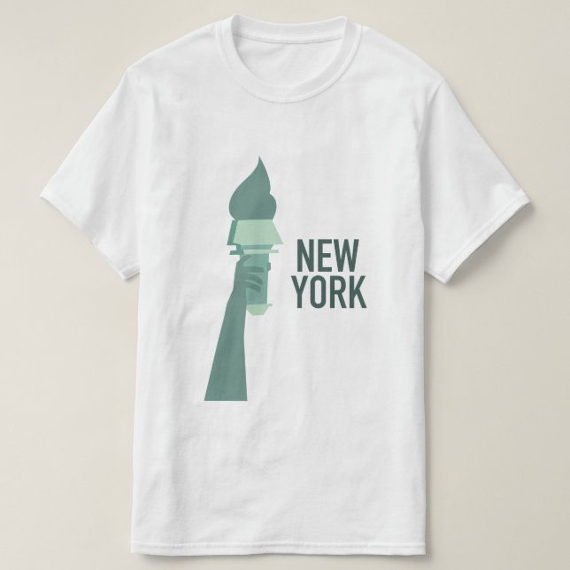 Frihetsstatyn i New York T Shirt (Design framsida)