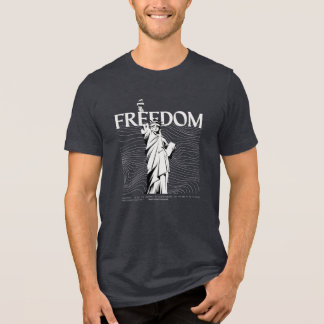 Frihetsstatyn V2 T-Shirt – Resa Frihet Önskar