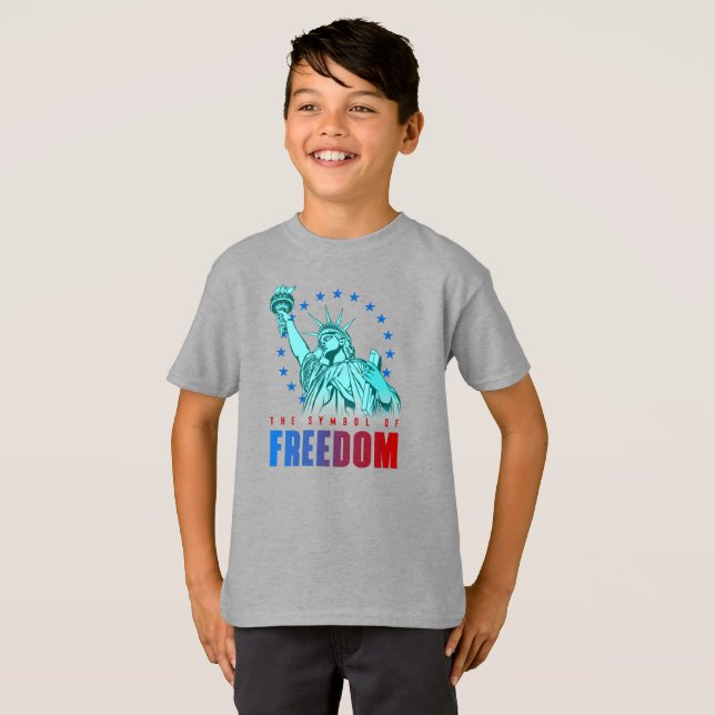 Frihetssymbolen | Kids T-Shirt (Hel framsida)