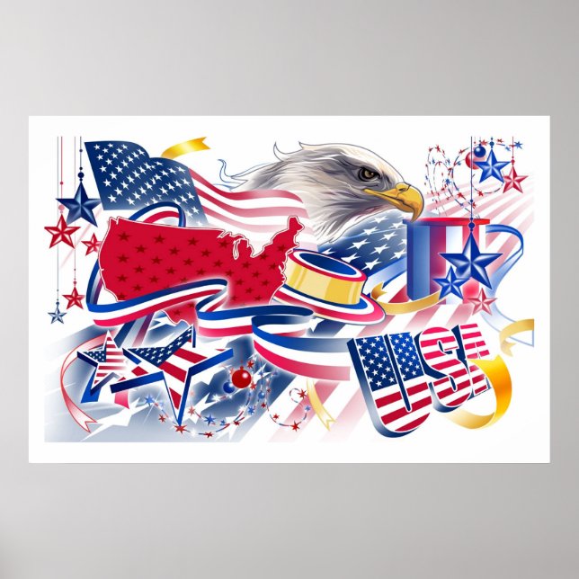 Frihetssymboler Poster (Framsidan)