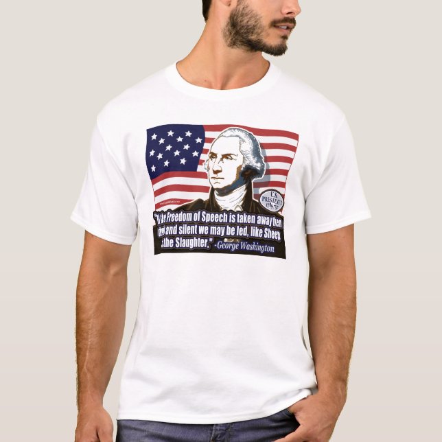 Frihetstalskjorta T-shirt (Framsida)
