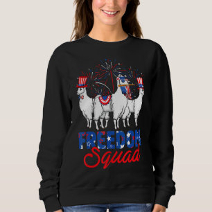 Frihetstorget Llama Usa Independence day 4:e av Ju T Shirt