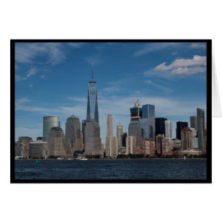 Frihetstorn, NY, NY Hälsningskort