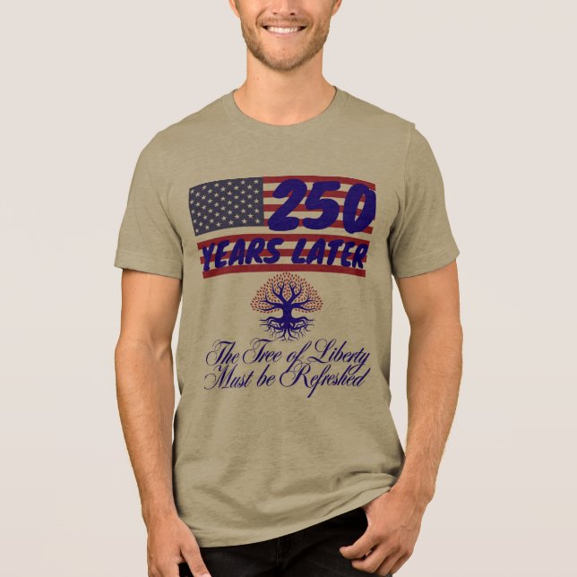 Frihetsträd skjorta t shirt (Framsida)