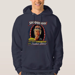 Frihetstystnad Sweatshirt Med Luva