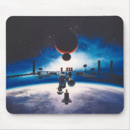 Frihetsutrymmestation Mousepad Musmatta
