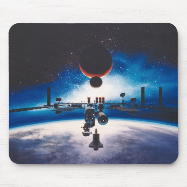 Frihetsutrymmestation Mousepad Musmatta (Framsidan)