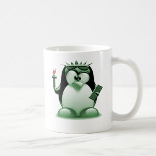 FrihetTux (Linuxtuxen) Kaffemugg