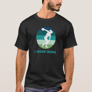 Friidrott Kvinnlig Diskuskastare 1 T Shirt