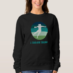 Friidrott Kvinnlig Diskuskastare T Shirt