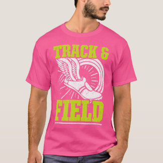 Friidrott Lag Kvinnor Män T Shirt