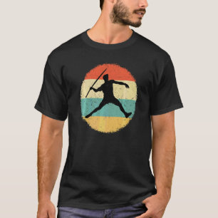 Friidrott Retro Vintage Spjutkastare Spring T Shirt