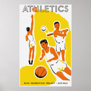 Friidrottaffisch 2 poster
