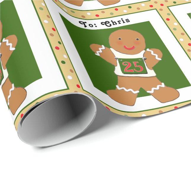 Friidrotts julklappspapper presentpapper (Rullad Hörn)