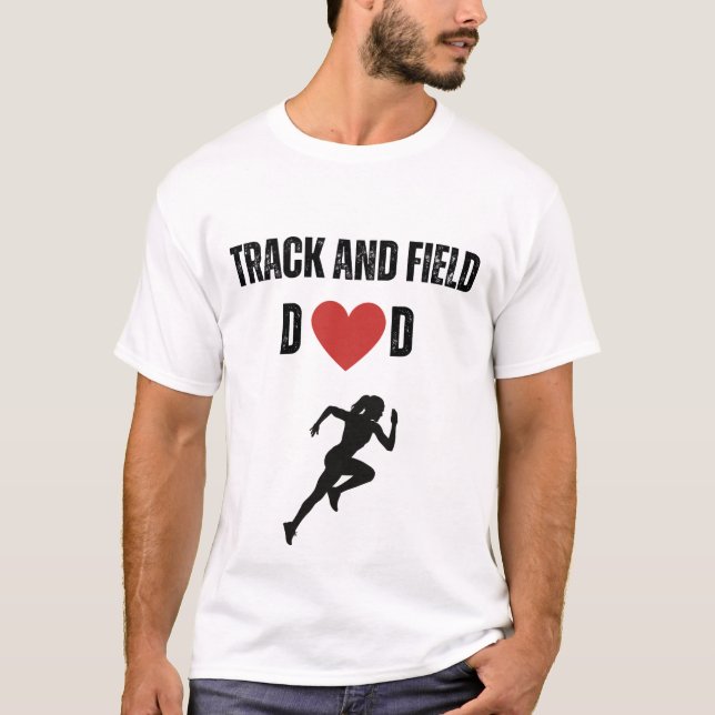 Friidrottspappa T Shirt (Framsida)
