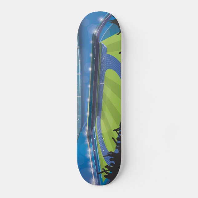 Friidrottsstadion Skateboard Bräda 19,5 Cm (Framsida)