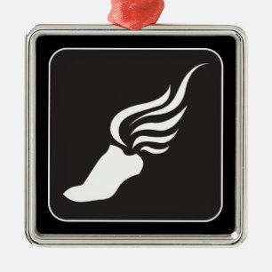 Friidrottsymbol Julgransprydnad Metall