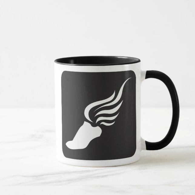 Friidrottsymbol Mugg (Höger)