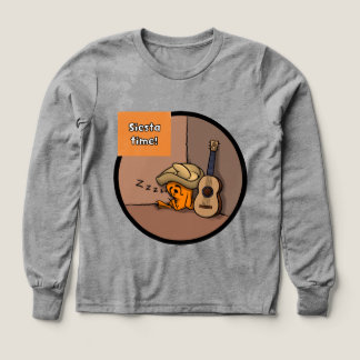 Frijole Frog Siesta Boy's LS Shirt T