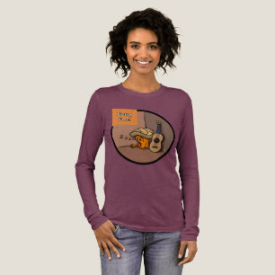 Frijole Frog Siesta Dam LS skjorta T Shirt