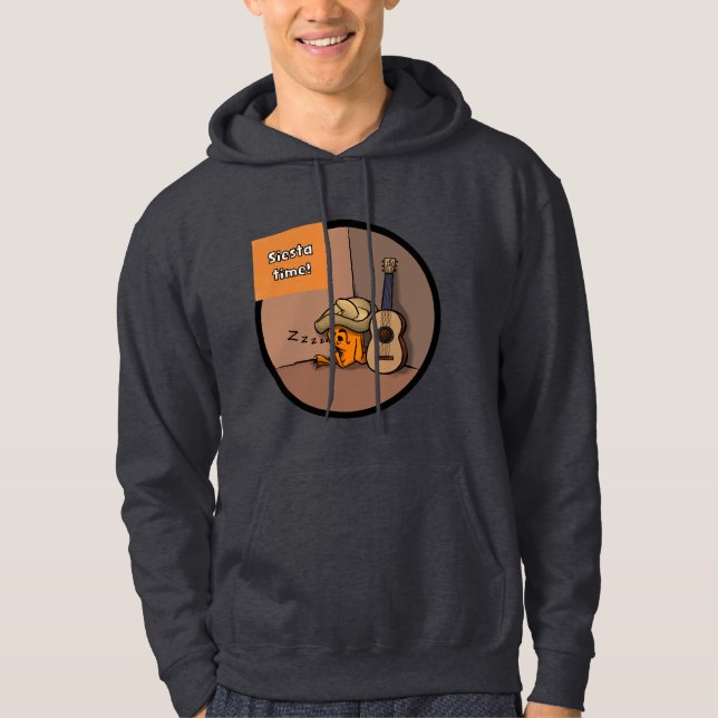 Frijole Frog Siesta Herr Tröja Hoodie (Framsida)