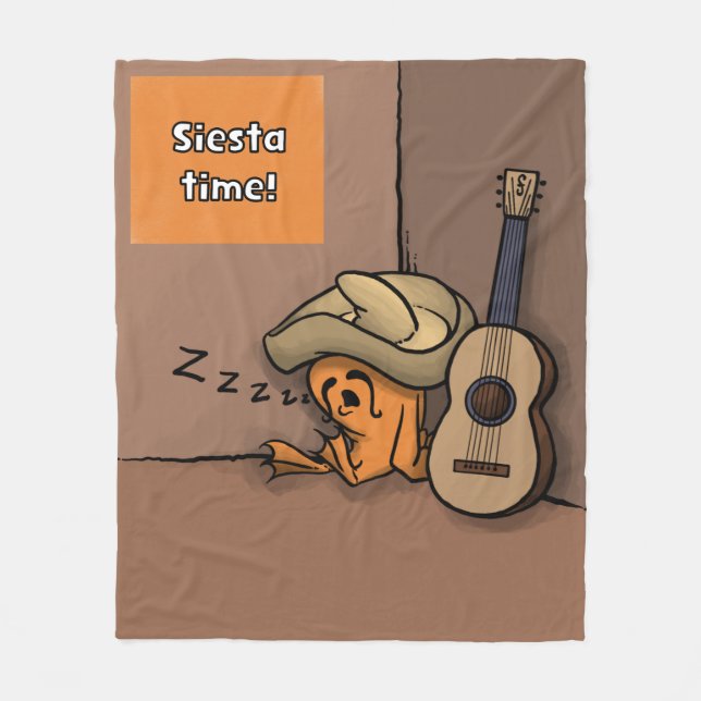 Frijole Frog Siesta Medium Blanket Fleecefilt (Framsidan)