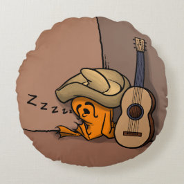 Frijole Frog Siesta Pillow Rund Kudde