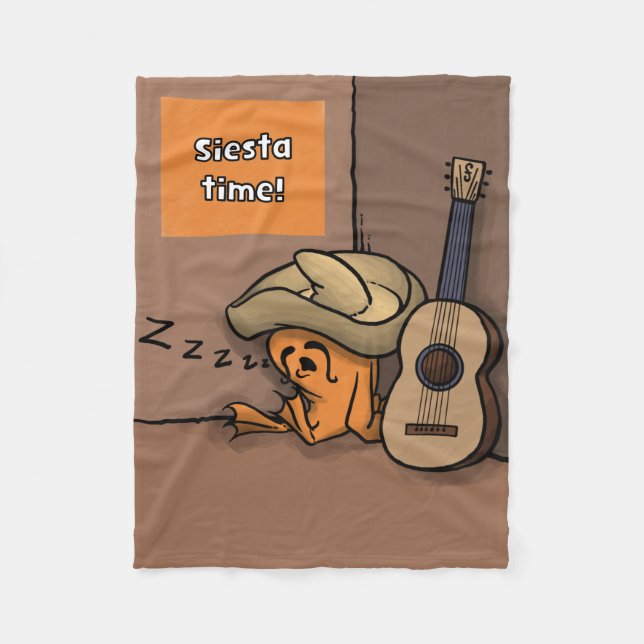 Frijole Groda Siesta Liten Filta Fleecefilt (Framsidan)