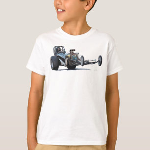 Friktionstävla & vintage Dragsters T-shirt