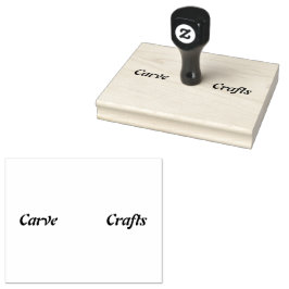 Frilayoutsfont Carve Crafts Textblock färg Stämpel