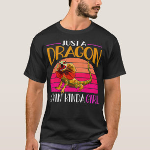 Frilled Lizard bara en dragon Lovin Kinda Girl Her T Shirt